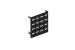 LAN Station 15” x 18” Louvered Panel