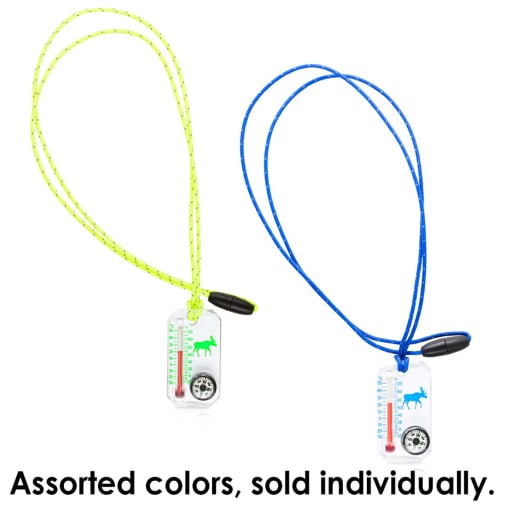 Wildlife Therm-O-Compass with Lanyard: Moose (Assorted Color)