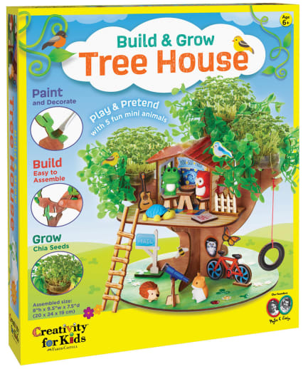 Build & Grow Tree House Kit
