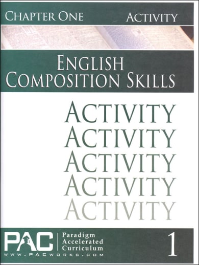 English II: Composition Skills Chapter 1 Activities