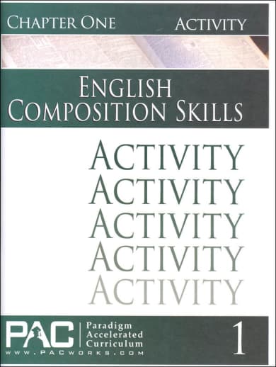 English II: Composition Skills Chapter 1 Activities