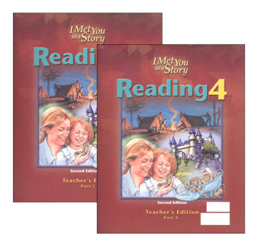 BJU Press Reading 4 Teacher Edition 2nd Edition (no DVD)