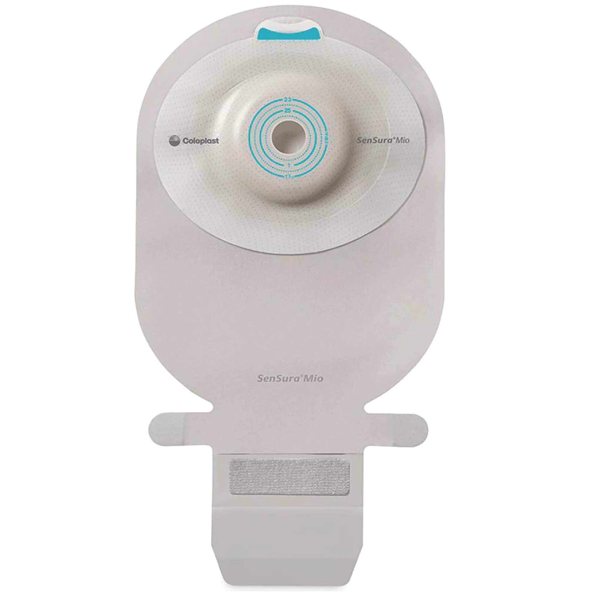 SenSura Mio Convex Deep 1-Piece Transparent Ostomy Pouch, 31mm Stoma MK 1002345