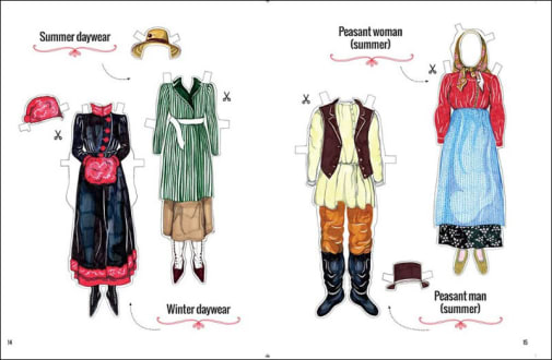 Dress-Up Russian Revolution (Fashion Paper Dolls)