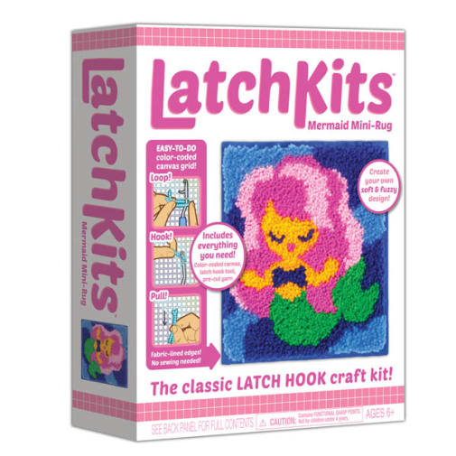 LatchKit Mermaid Mini-Rug Kit