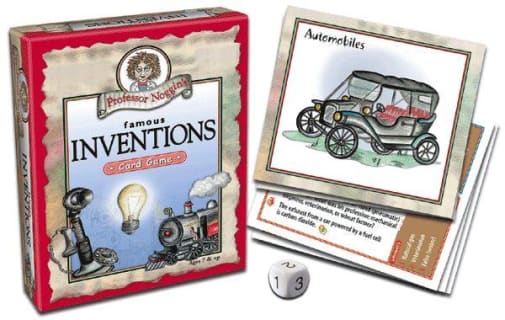 Prof Noggin's Inventions and Discoveries Card Game