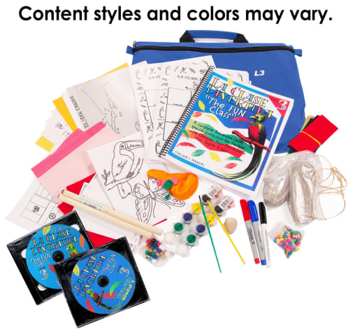 La Clase Divertida Level III Curriculum Kit with CD/DVD