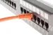 Cat6 Slim Snagless Ethernet Patch Cable, 6 ft, Orange