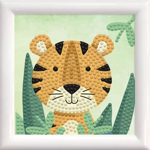 Woodland Tiger Diamond Dotz Kit (Beginner)