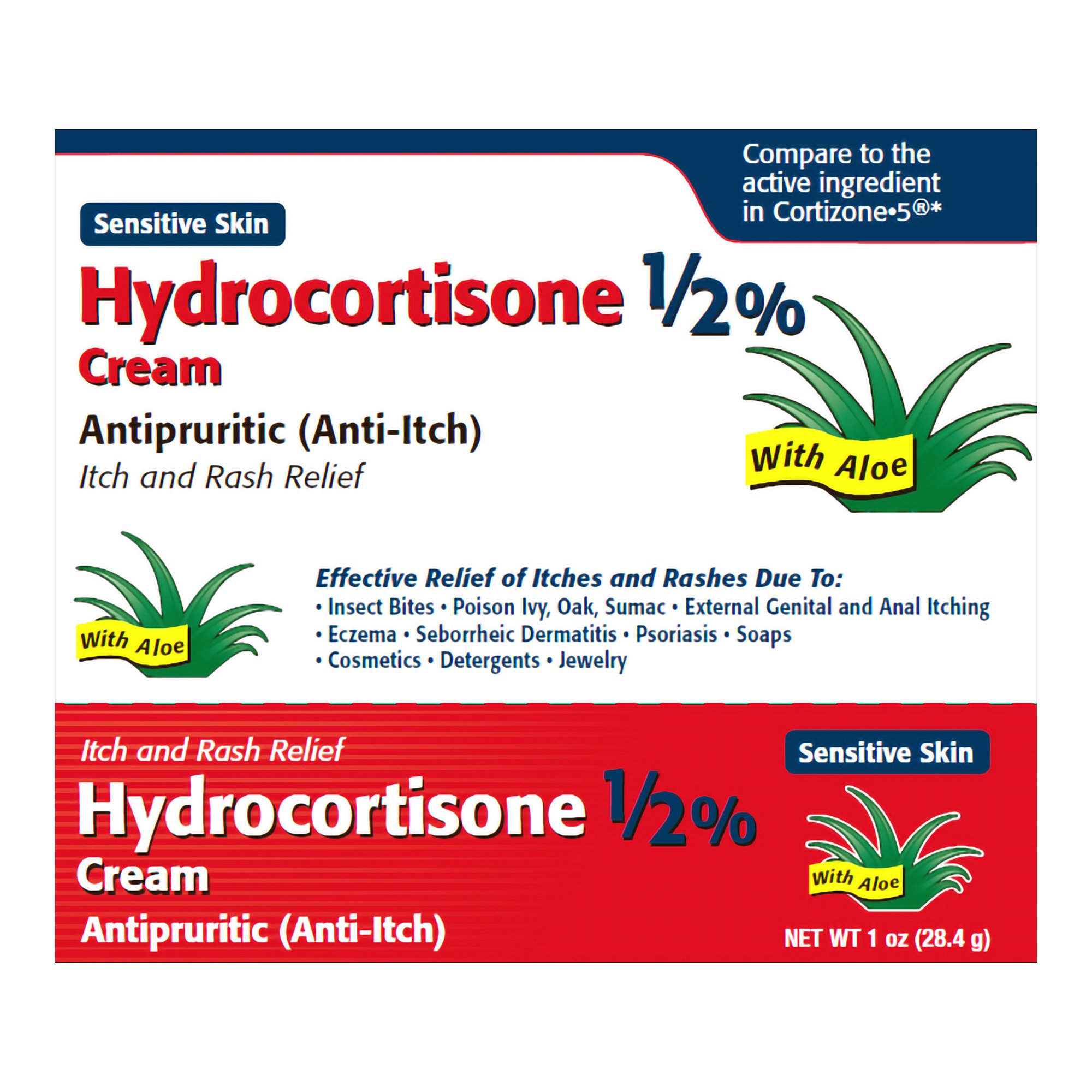 Taro Hydrocortisone Itch Relief, 1-ounce tube MK 770825