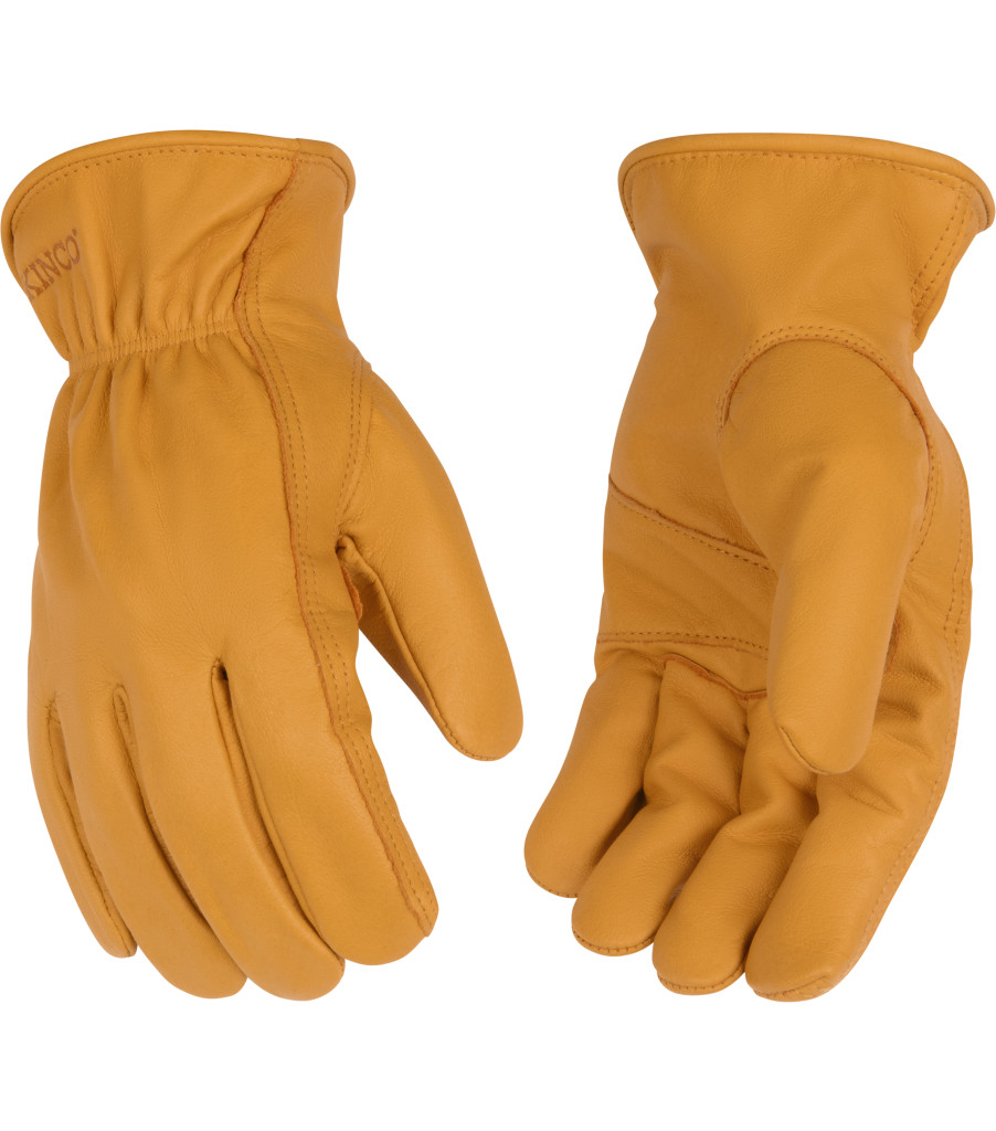 HydroFlector&trade; Water-Resistant Premium Grain Buffalo Driver with Palm Patch, Golden, large image number 2