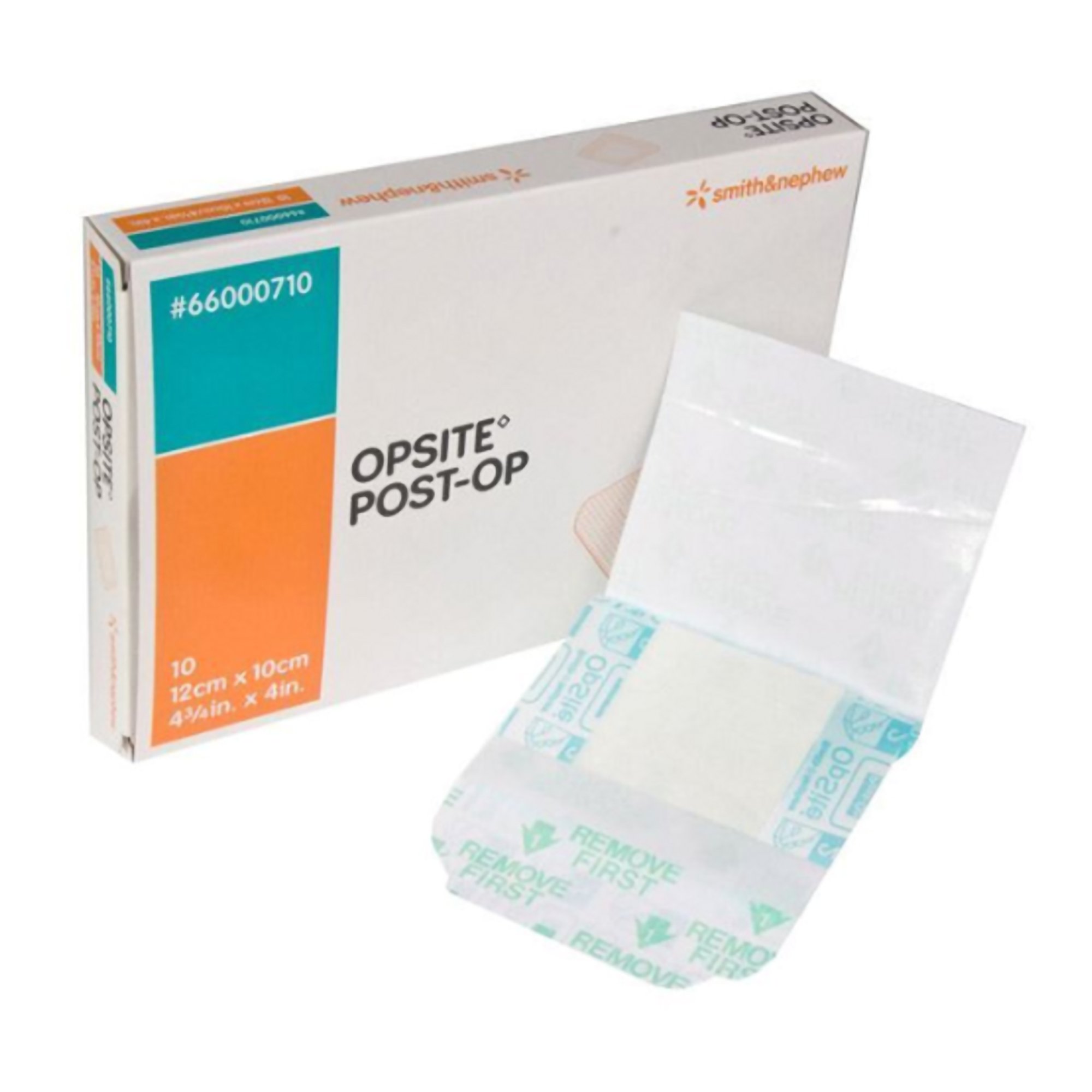 OpSite Post Op Transparent Film Dressing with Pad, 4 x 4 Inch MK 444088