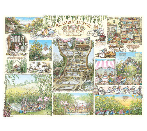 brambly hedge パズル Summer Story Cobble Hill Brambly Hedge Summer Story Puzzle (1000 piece)