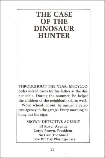 Encyclopedia Brown Sets the Pace (#15)