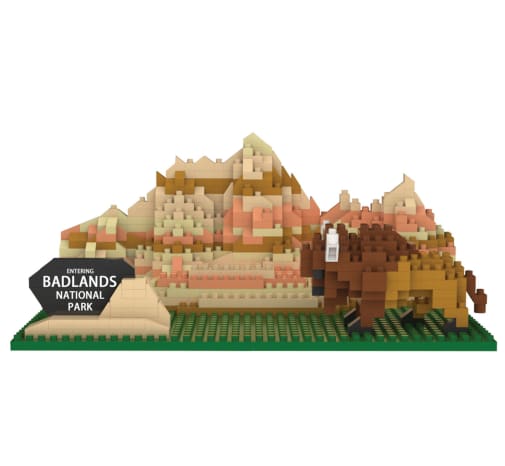 Mini Building Blocks: Badlands National Park (704 pieces)