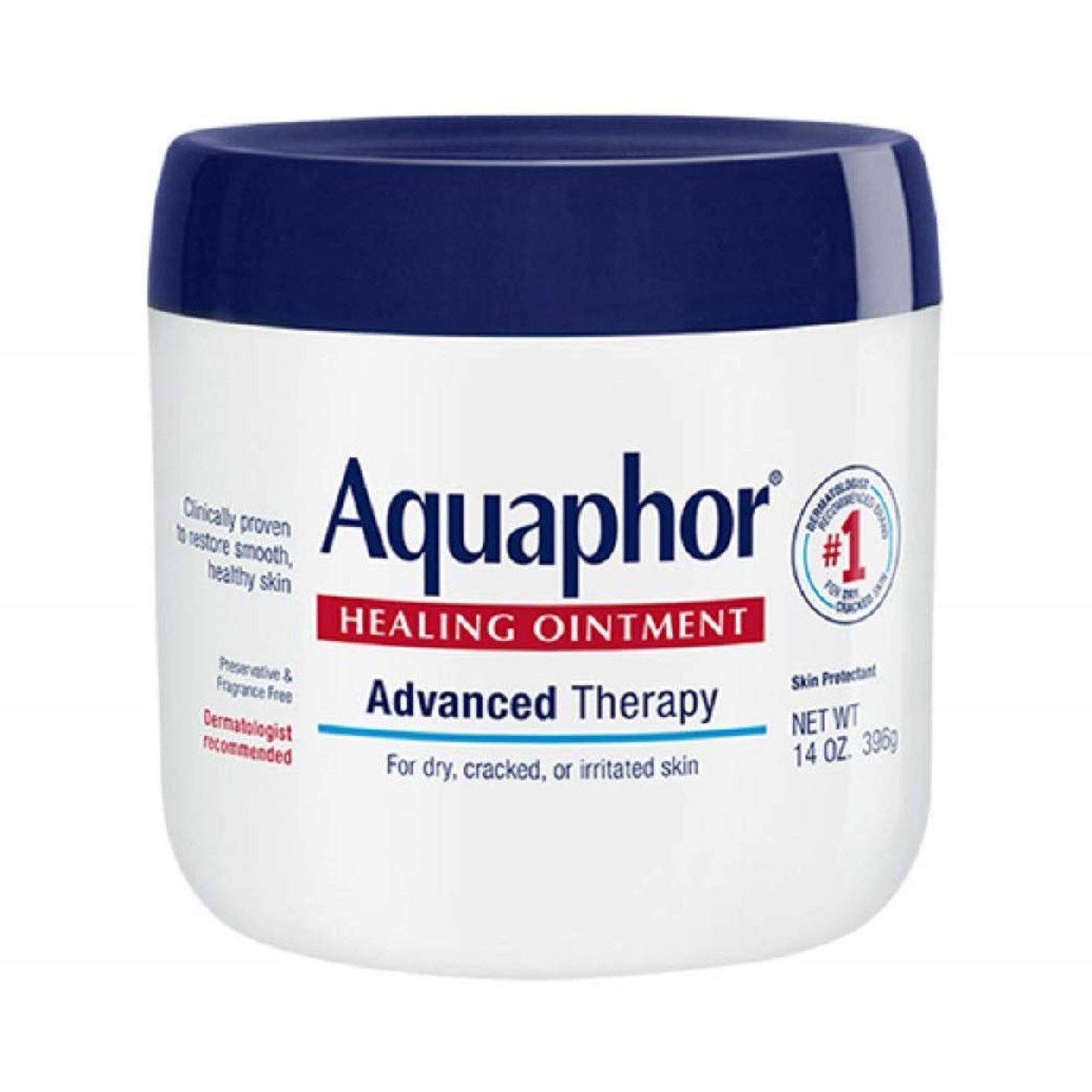 Aquaphor Advanced Therapy Healing Moisturizer Ointment, 14 oz. Jar MK 696942