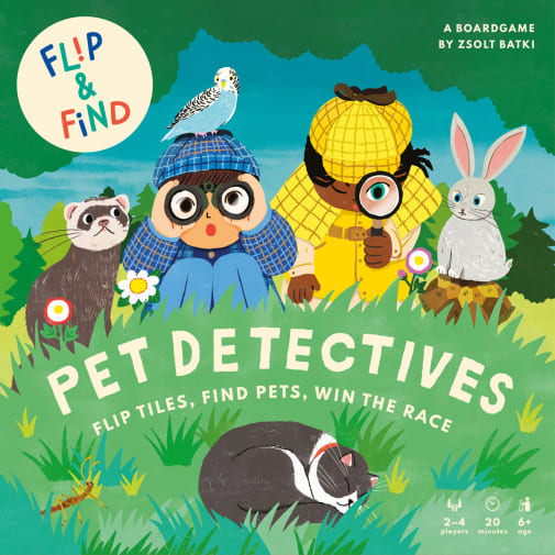 Flip and Find: Pet Detectives Game