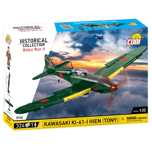 COBI Kawasaki KI-61- I - Hien (Tony) - 324 pieces (World War II Historical Collection)