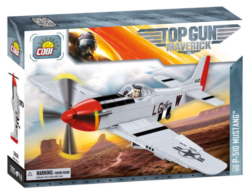 COBI Top Gun Maverick P-51D Mustang - 265 pieces