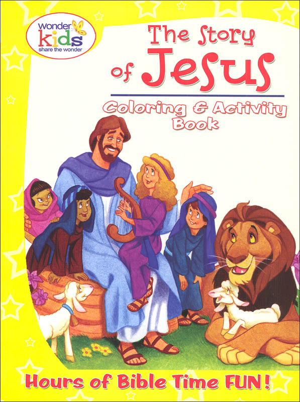 Story of Jesus Coloring and Activity Book