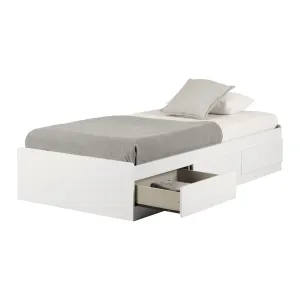 Cama individual de 3 cajones