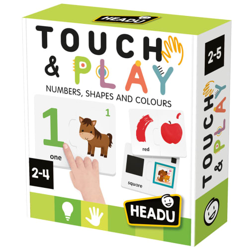 Touch & Play: Numbers, Shapes and Colours Puzzles | Headu