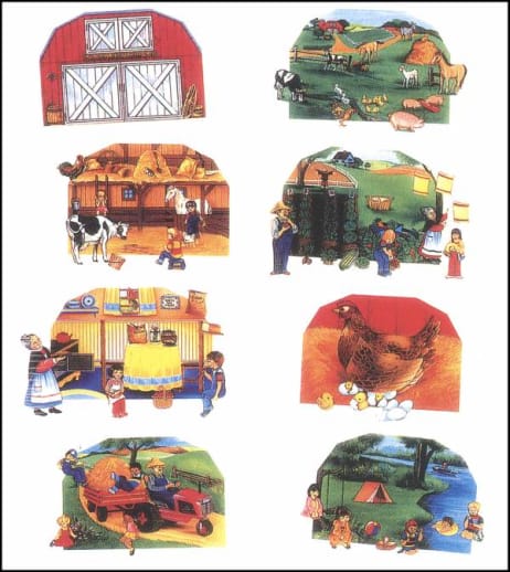 Grandma's and Grandpa's Farm Soft Storybook (it needs to be cut out)