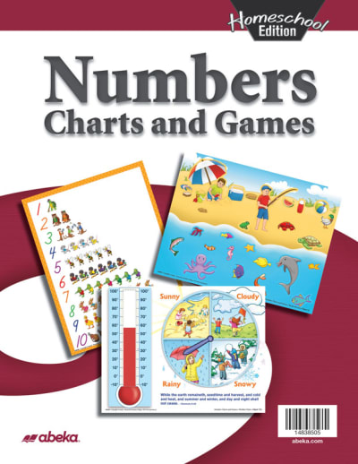 Abeka Math K5 Number Chart Game