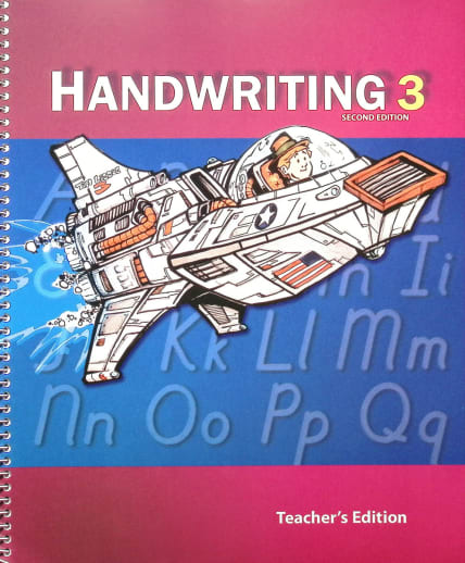 BJU Press Handwriting 3 Teacher Edition 2nd Edition