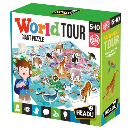 World Tour Giant Puzzle (108 Pieces)