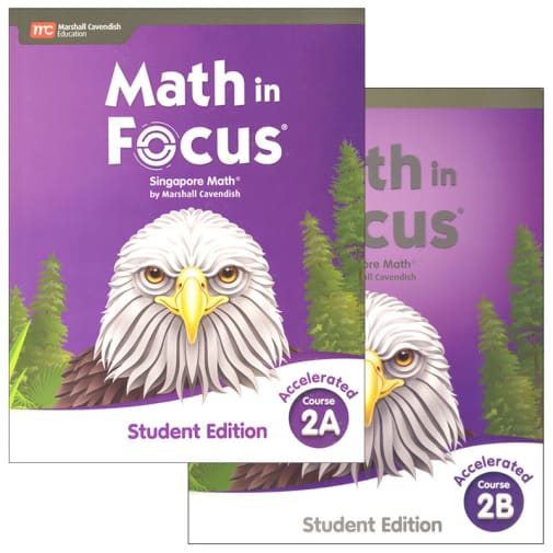 Math in Focus 2020 Student Edition Collection Accelerated