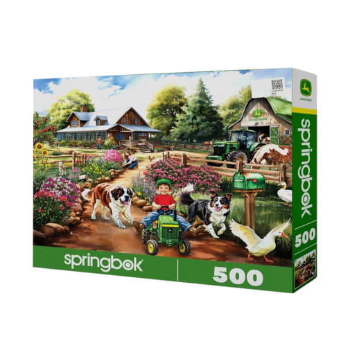 John Deere Life on the Farm Puzzle (500 pieces)