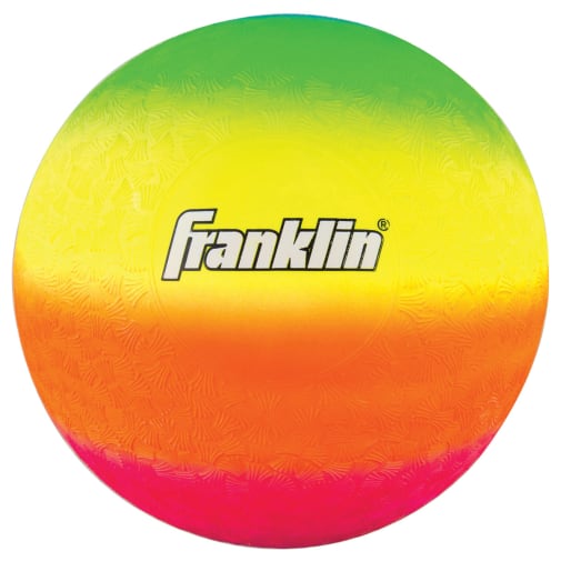 Franklin Sports Rainbow Vibe 8.5” Playground Ball