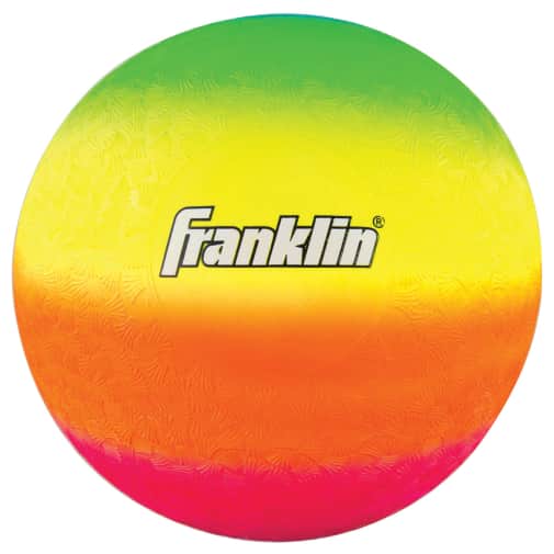 Franklin Sports Rainbow Vibe 8.5” Playground Ball