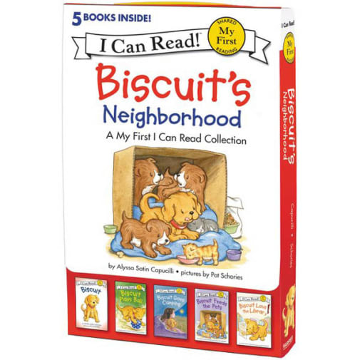Biscuit's Neighborhood: 5 Fun-Filled Stories in 1 Box! (My First I Can Read)