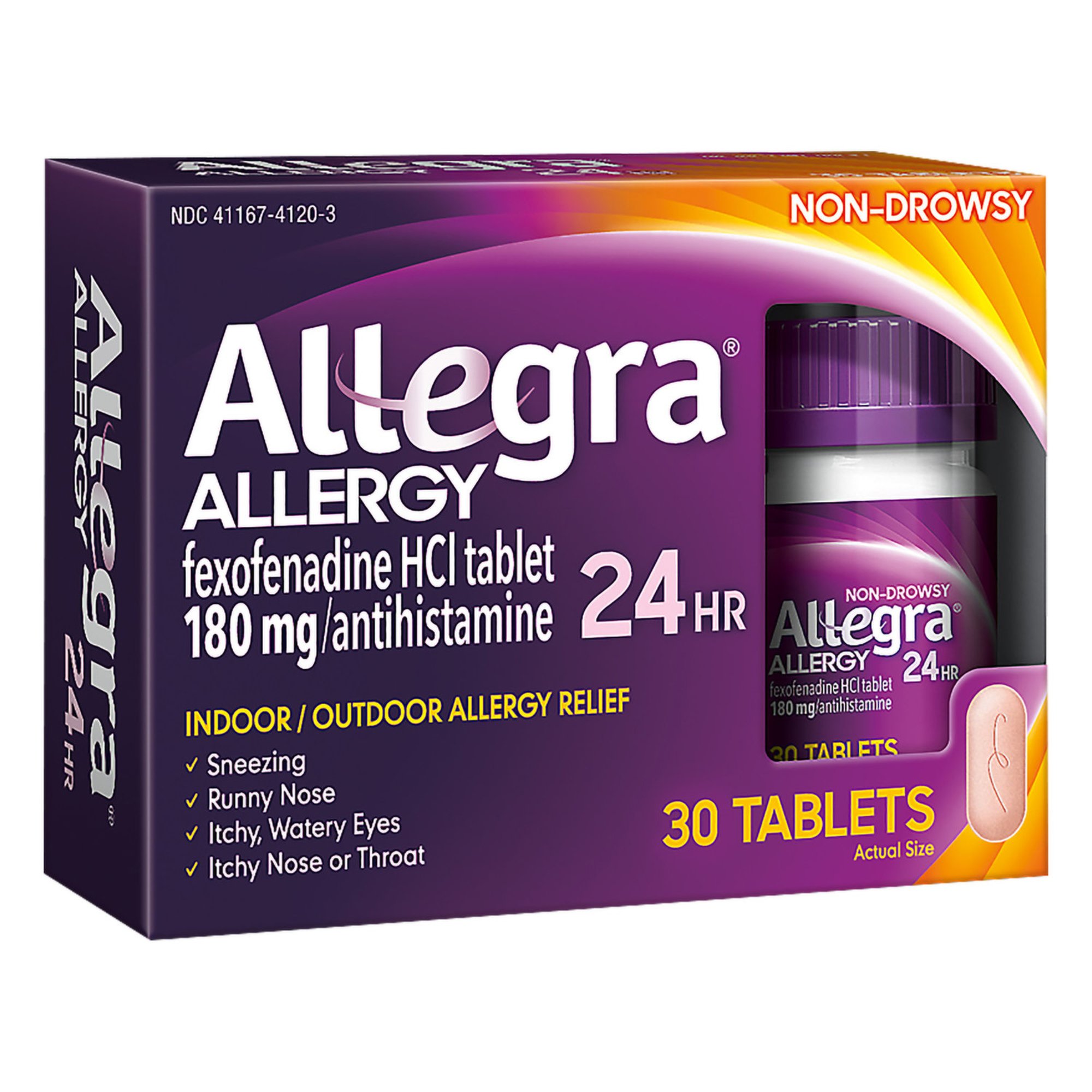 Allegra Fexofenadine HCl Allergy Relief MK 767036