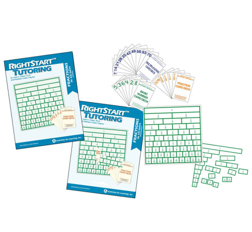 RightStart Tutoring Fraction Kit
