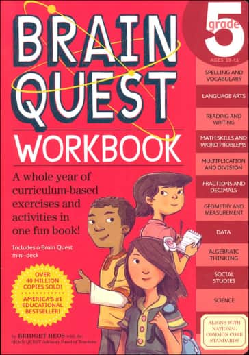 Brain Quest Workbook Grade 5