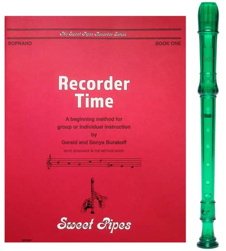 Canto Recorder & Recorder Time Book - Green