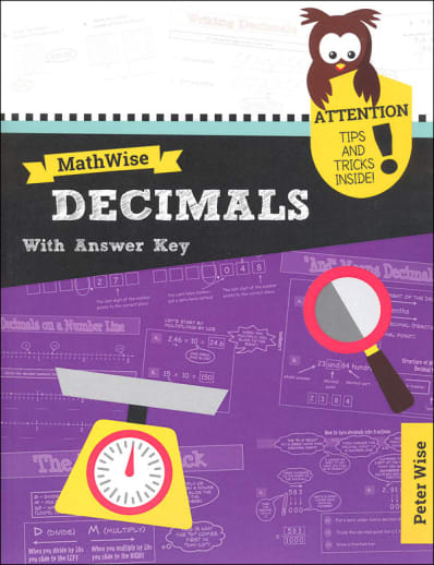 MathWise Decimals with Answer Key