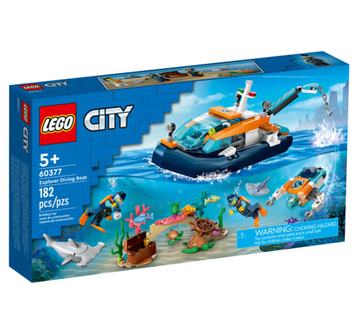 LEGO City Exploration Explorer Diving Boat (60377)