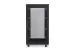 22U LINIER Server Cabinet - Glass/Vented Doors - 24in Depth