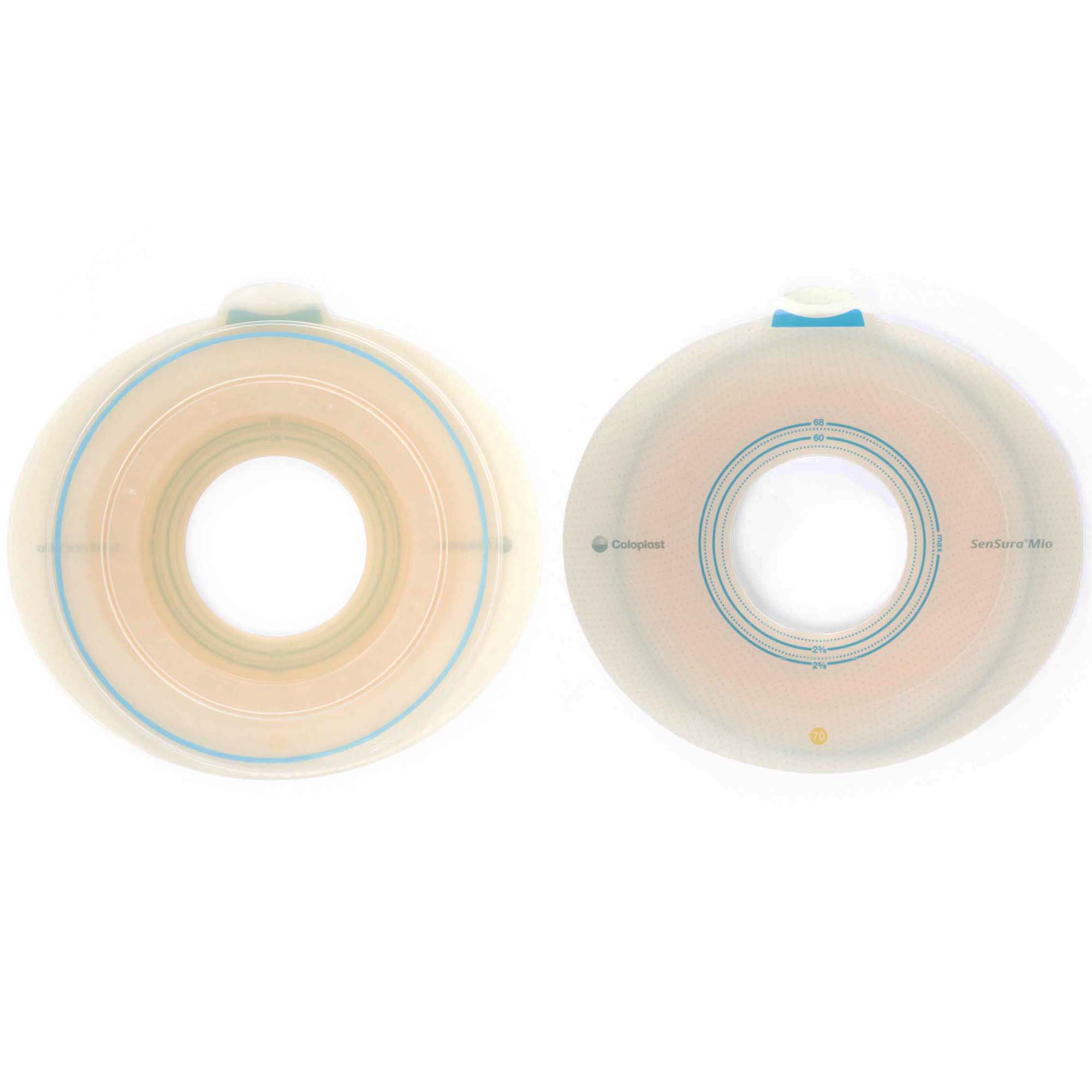 SenSura Mio Flex Ostomy Barrier, 45 mm Stoma Opening, Yellow Color Match MK 891244
