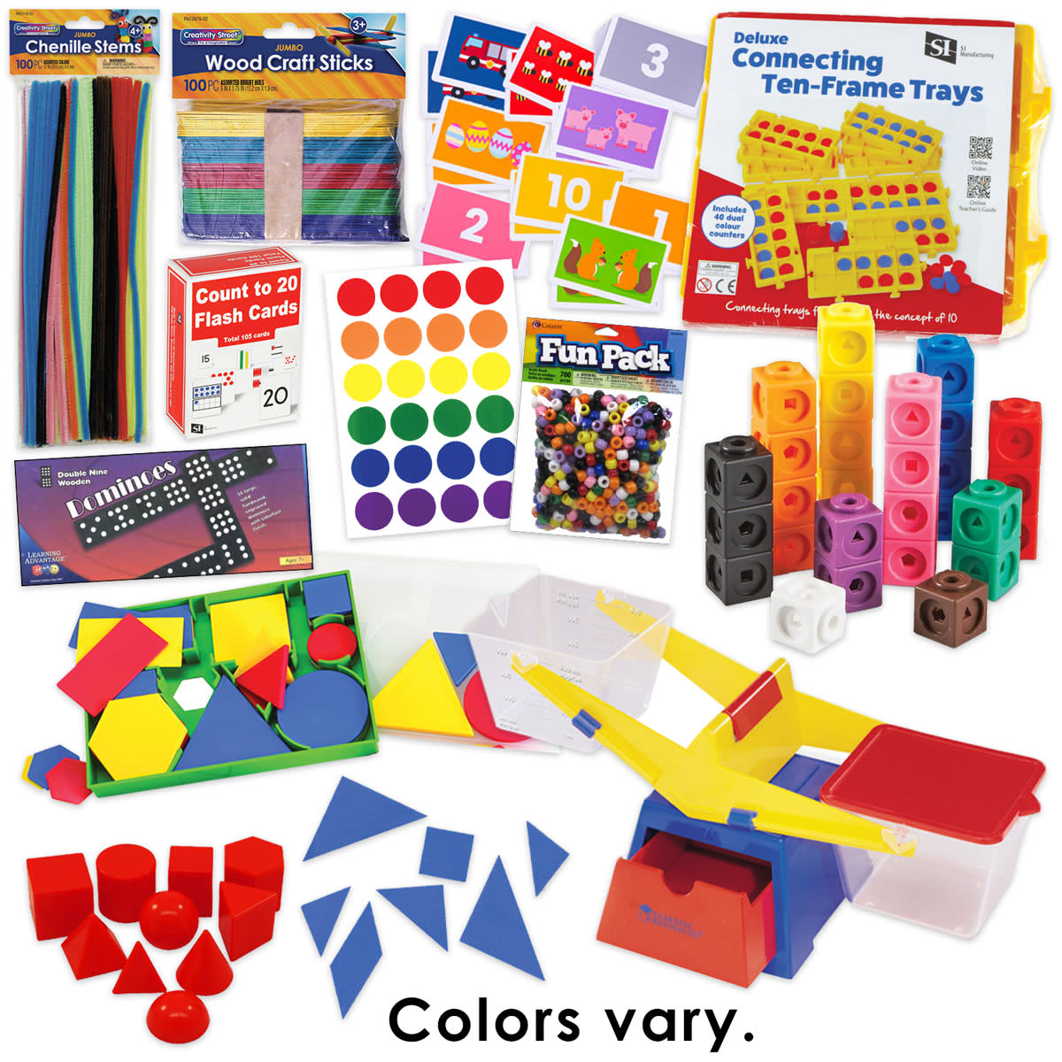 Earlybird Math Basic Manipulatives Package