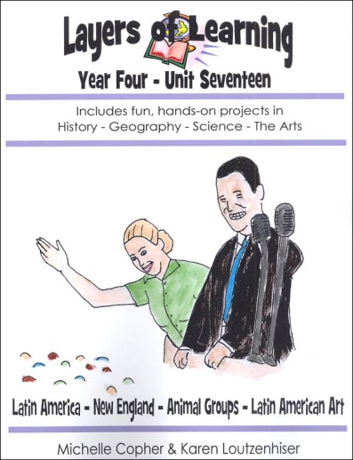 Layers of Learning Unit 4-17: Latin America, New England, Animal Groups, Latin American Art