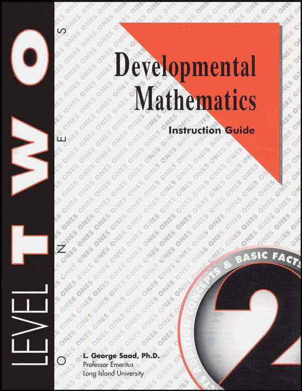 Developmental Mathematics Instruction Guide, Level 2. Ones: Addition Concepts and Basic Facts