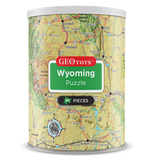 Wyoming Mini Puzzle - 100 pieces