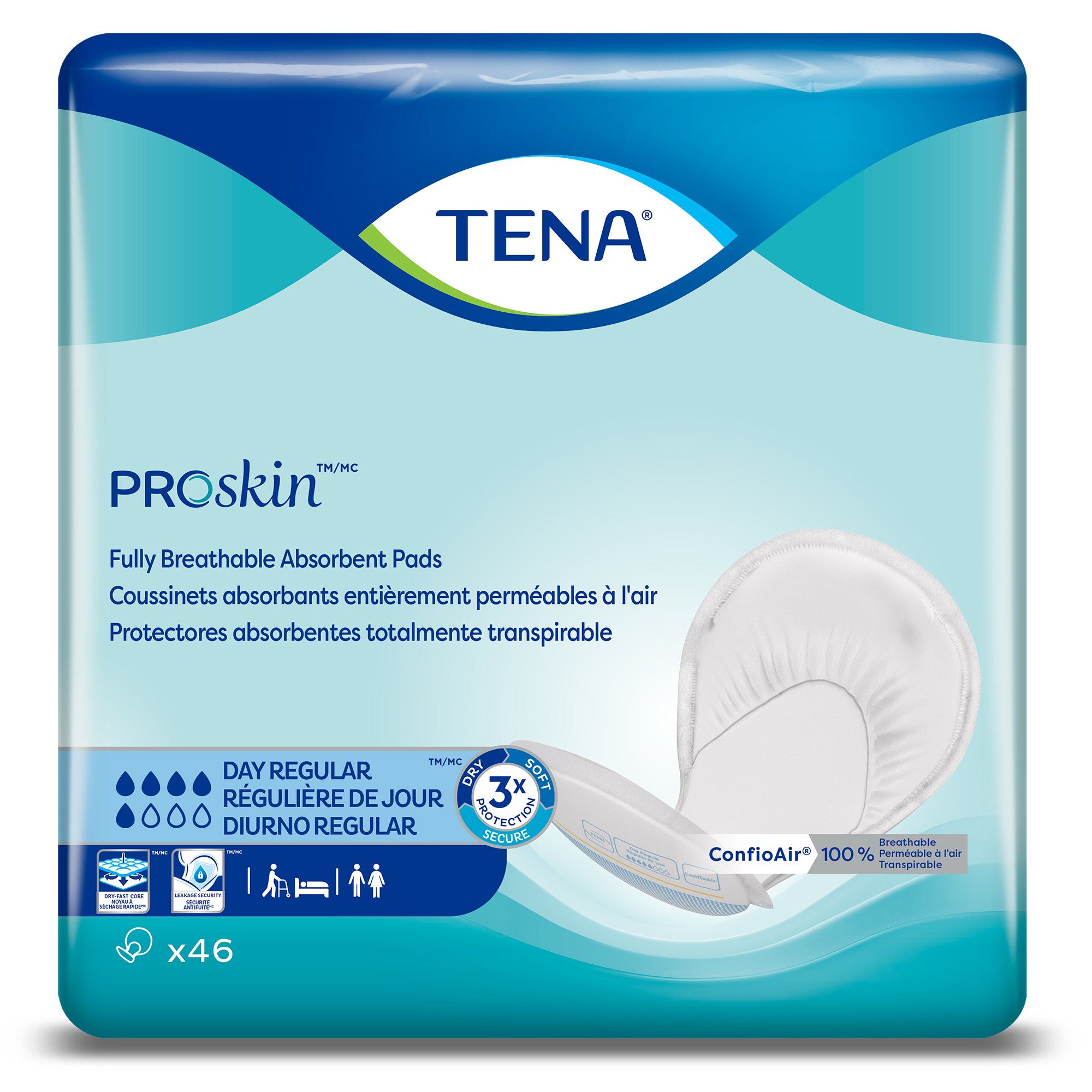 Tena Day Regular Fully Breathable Absorbent Incontinence Pad MK 285955