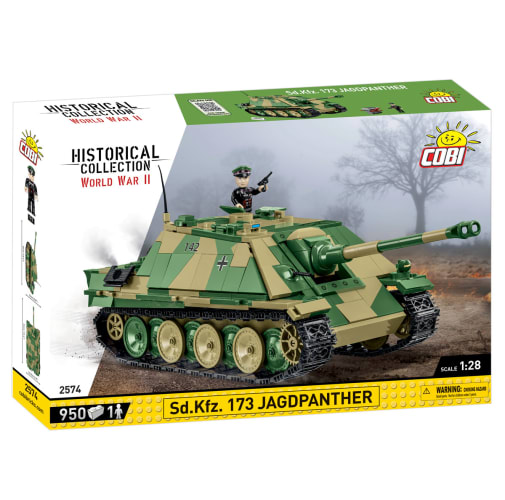 COBI Sd.Kfz. 173 Jagdpanther German Tank Destroyer - 950 pieces (World War II Historical Collection)