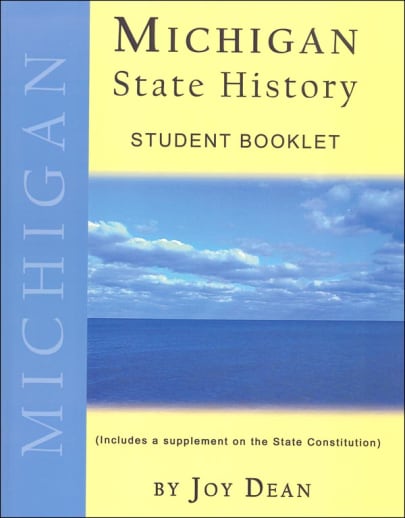 Michigan State History from a Christian Perspective Student Book only